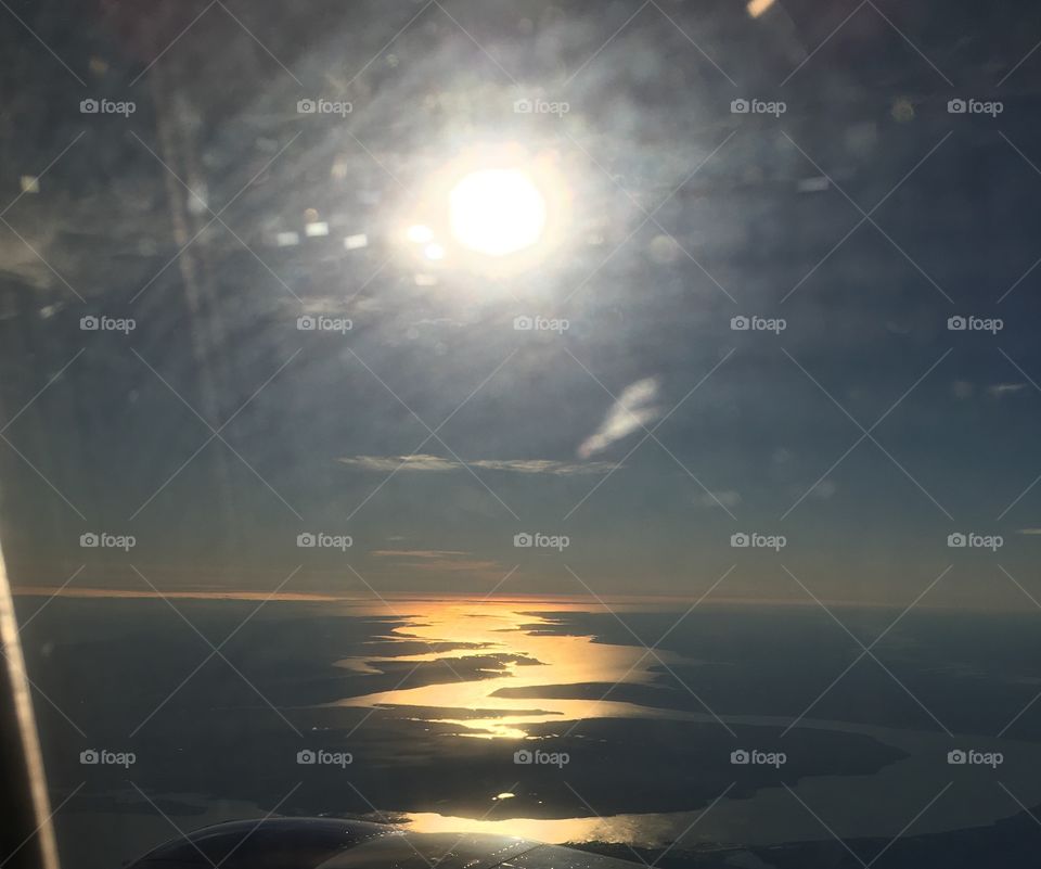 Reflection from a plane