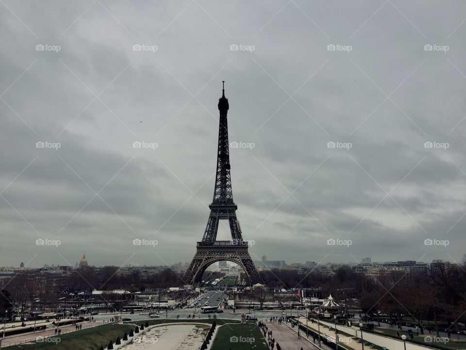 Eiffle tower - Paris, France 