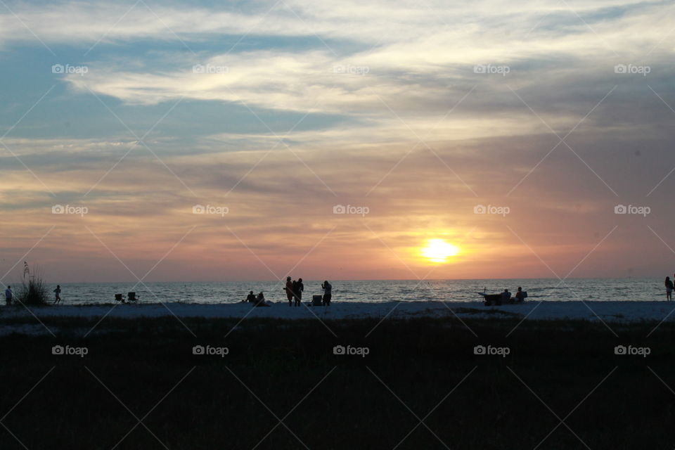 Siesta Key Beach Sunset