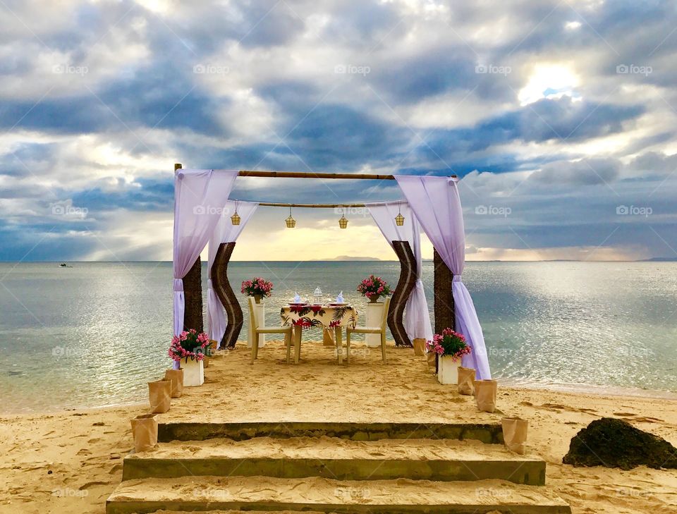 Sunset Venue for wedding proposal