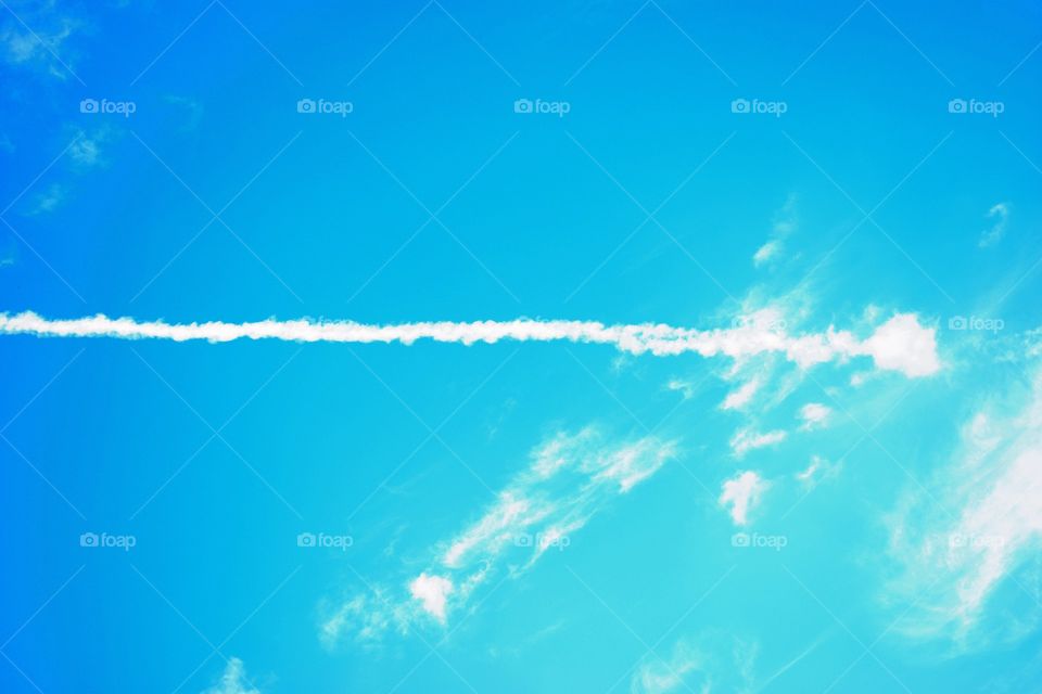 bule sky , cloudy sky