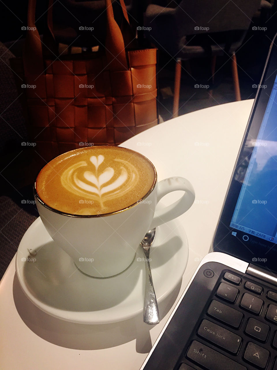 Coffee Latte in Shanghai 