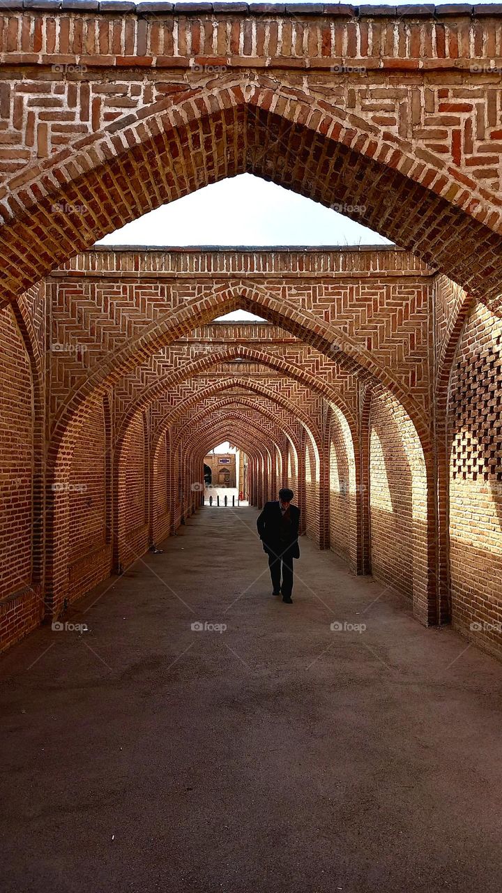 The old man and the alley