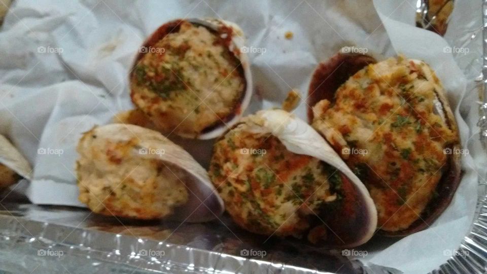 baked clams
