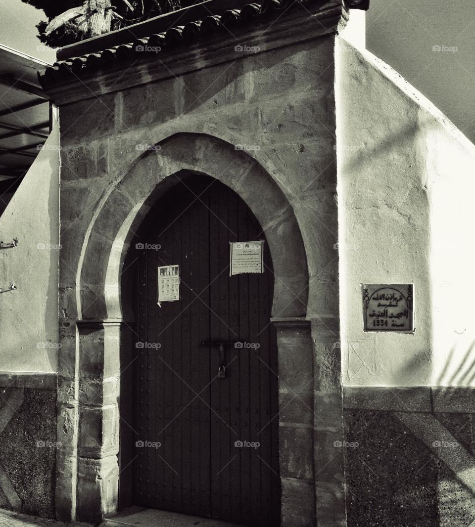 The old mosque in my city