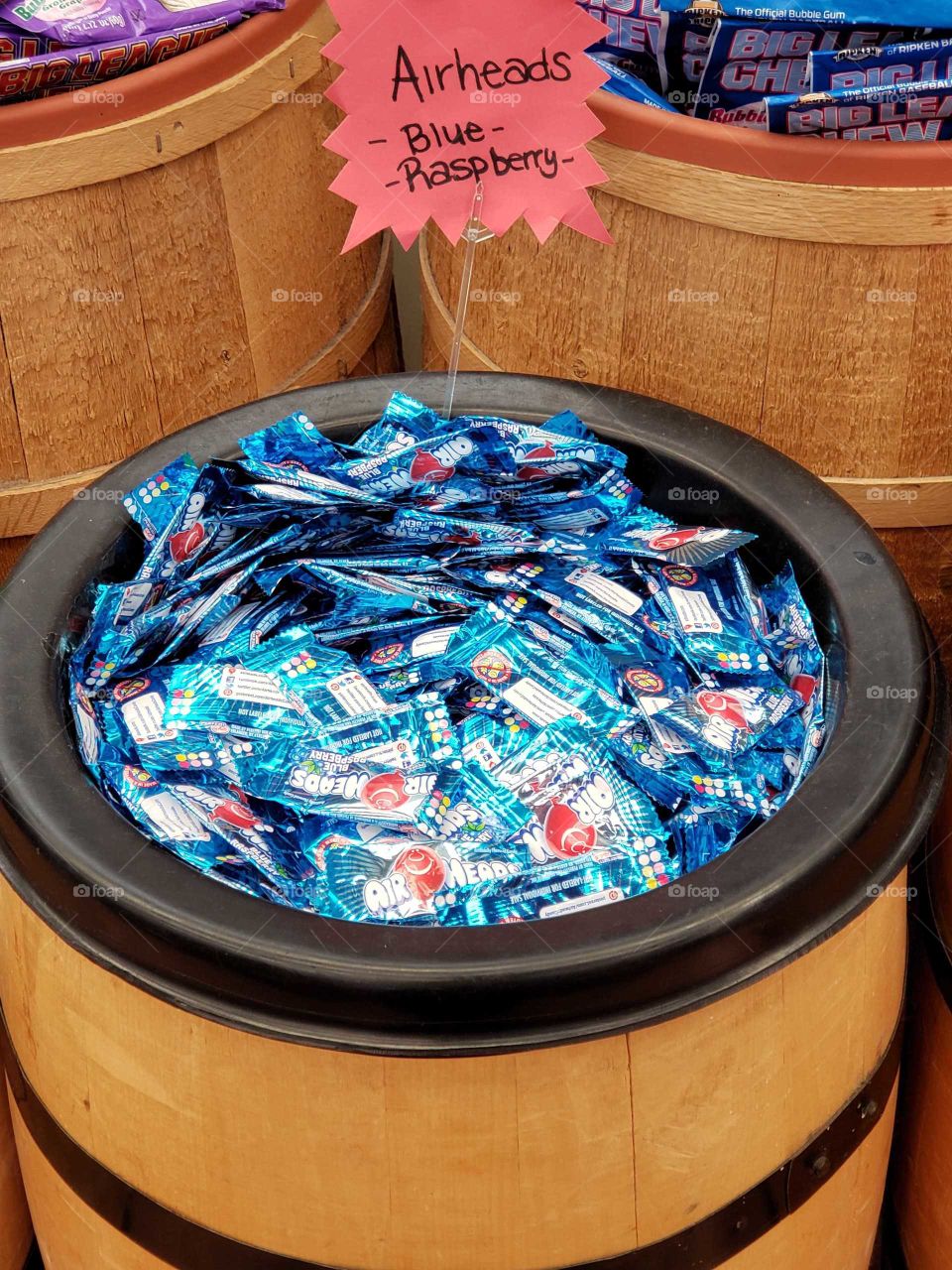barrel of candy