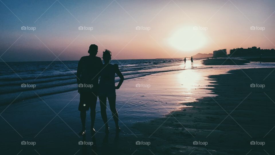 Sunset, Water, Dawn, Beach, Sun