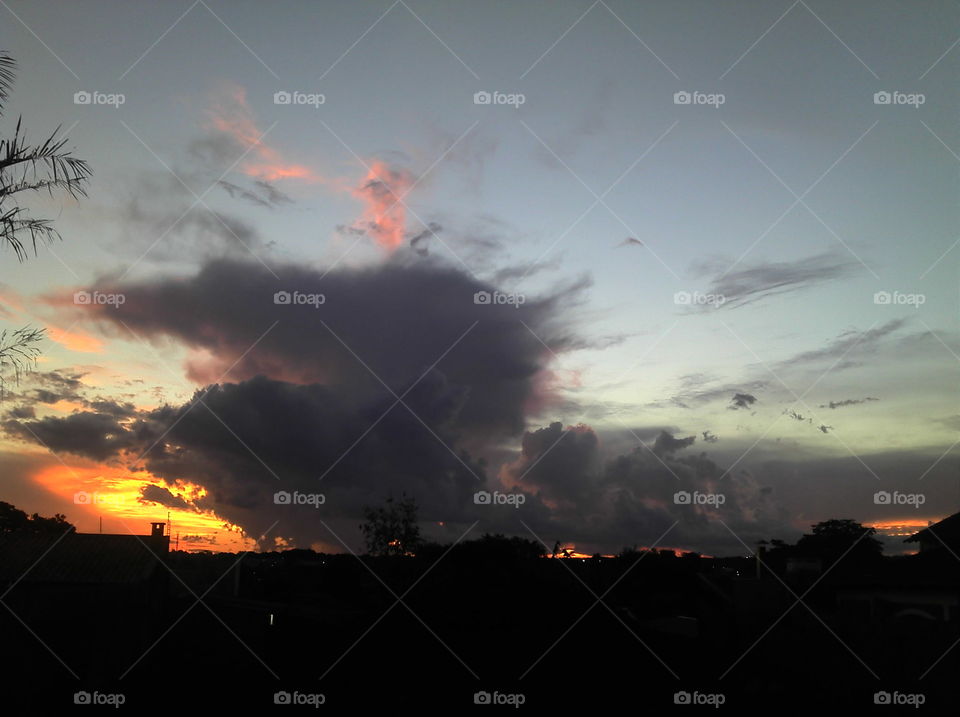 Sunset in Campo Grande 