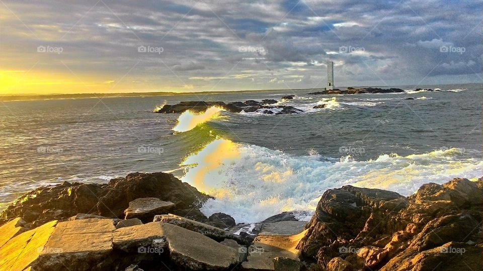 Sunset at the lighthouse