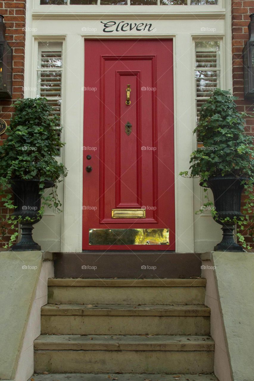 The red door