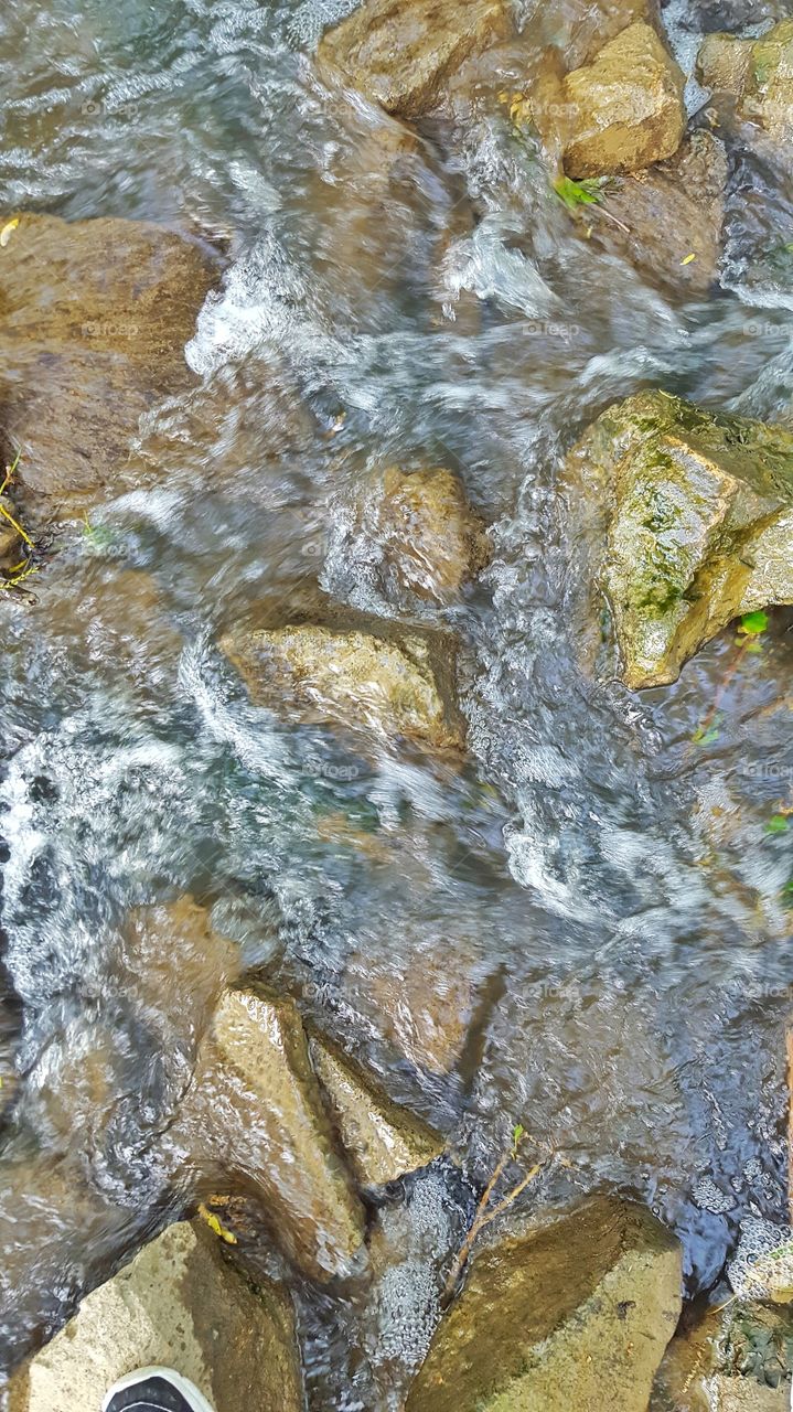 I love this photo a lot! I almost fell in the water while taking it. This is the creek behund my house by the way.