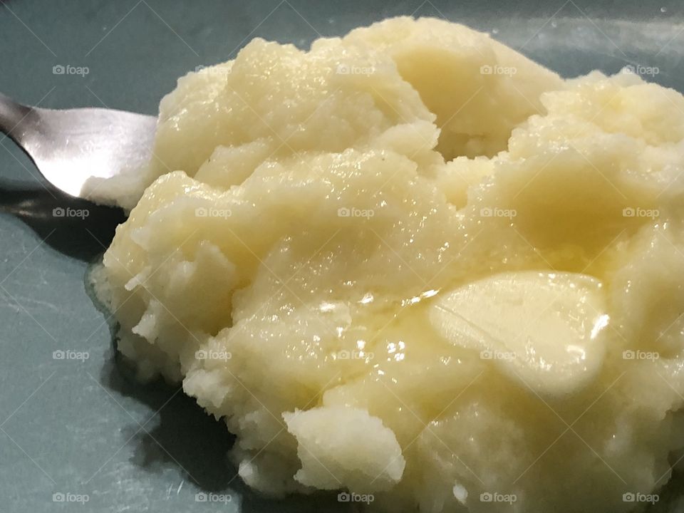 Buttery mashed potatoes