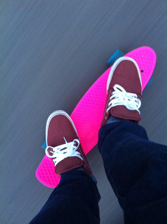 pink fish poland skate by dymektg