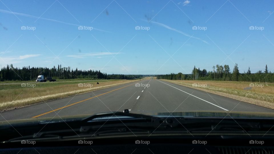 Road, Highway, Car, Landscape, Transportation System