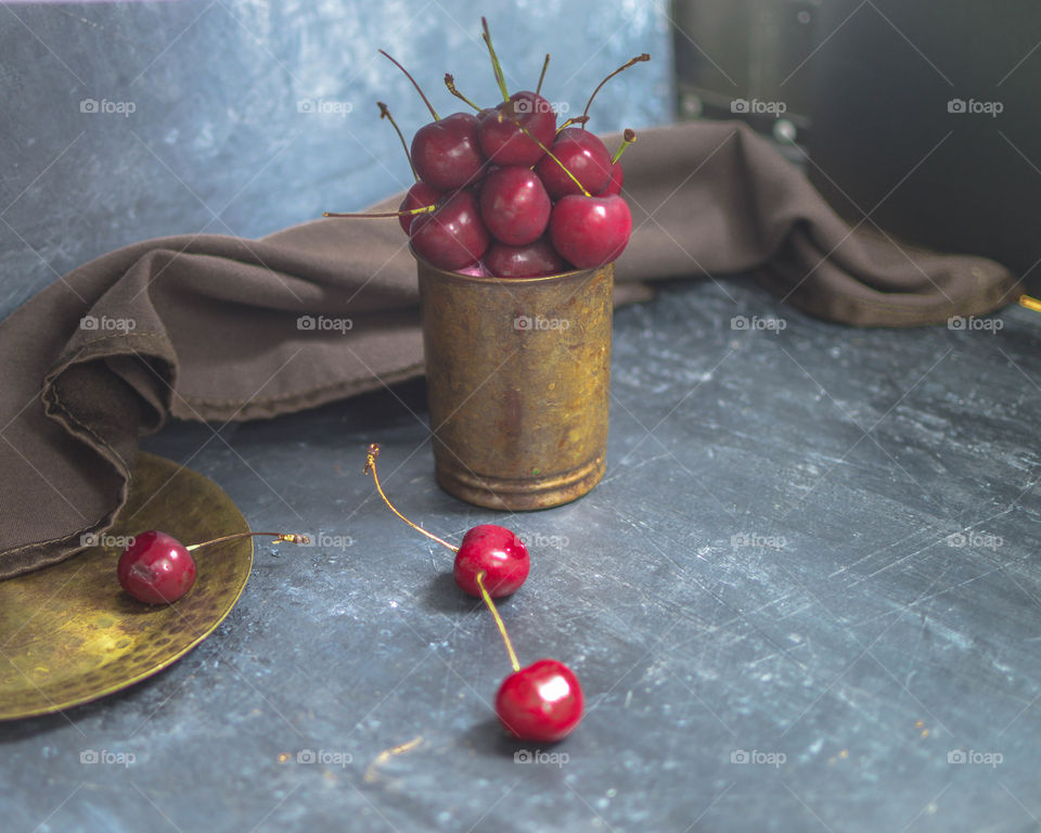 Fresh cherries are our favourite , 