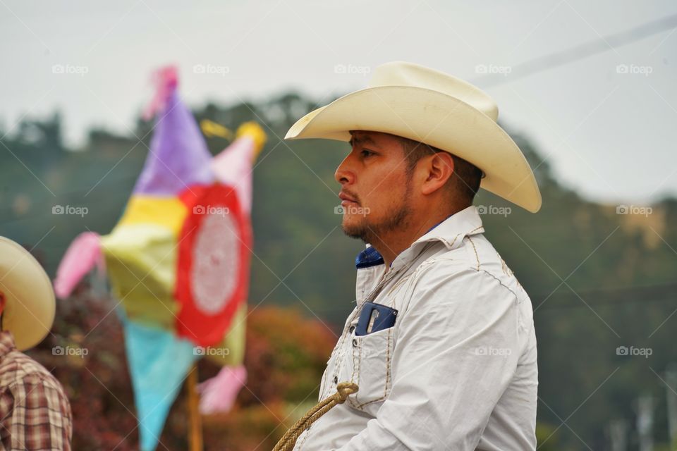 Handsome Latino Cowboy