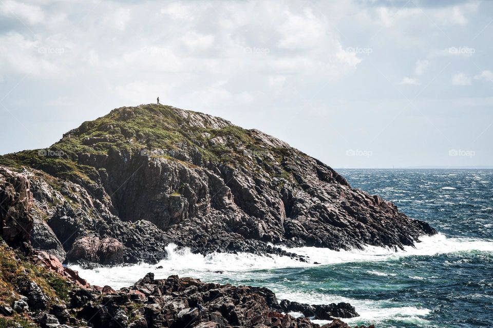 Landscape photo of nature at seaside 