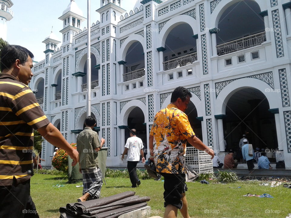 Mosque Alm. KH. HAMID Pasuruan East Java Indonesia