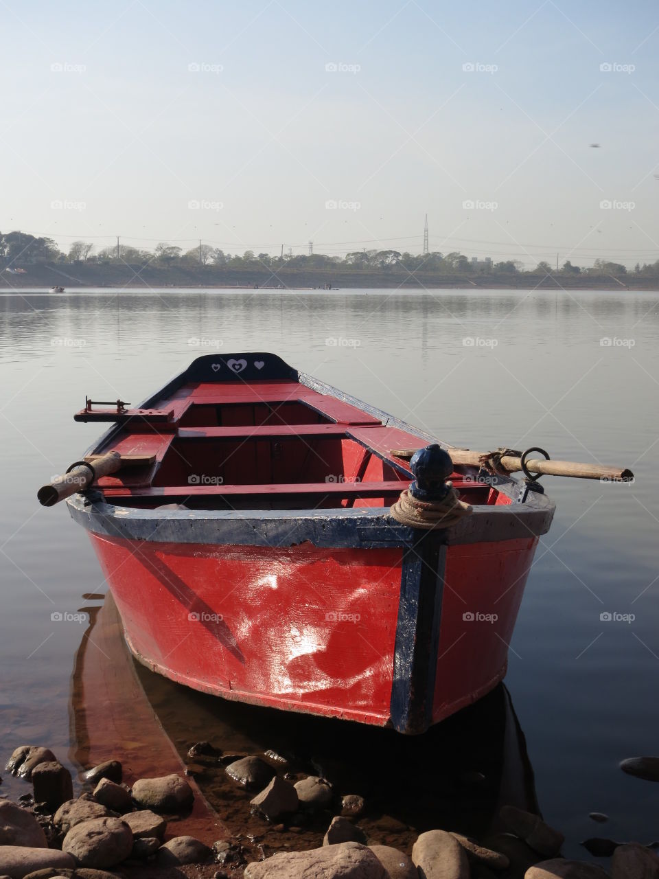 Boating at The Rawal Lake. Rawal Lake in Islamabad, Pakistan.