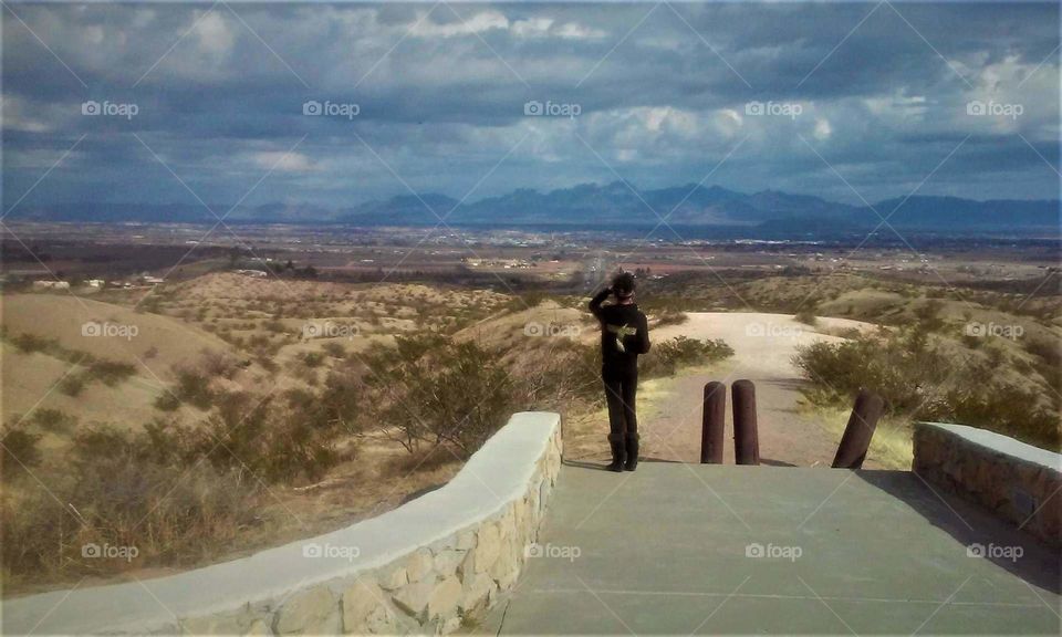 Overlooking Las Cruces NM