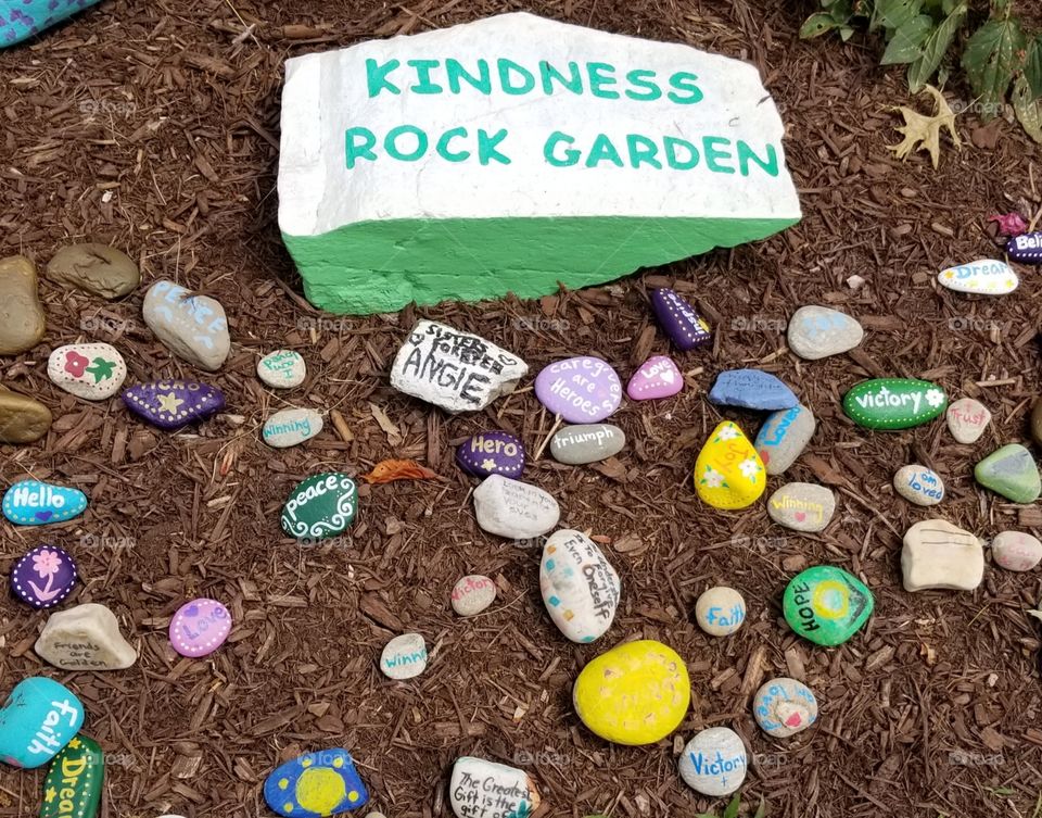 Kindness Rock Garden