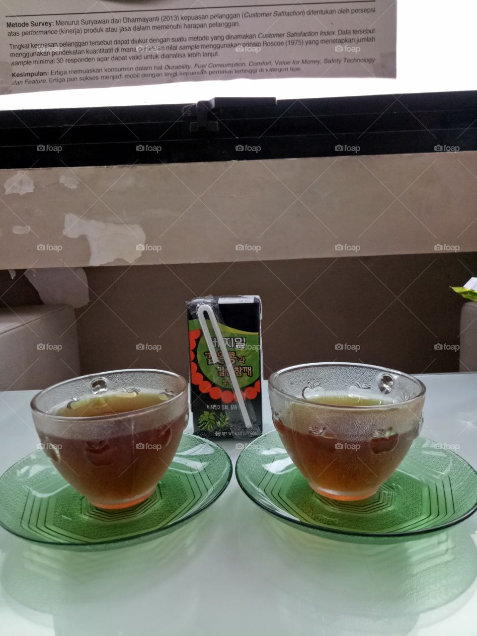 break tea this afternoon