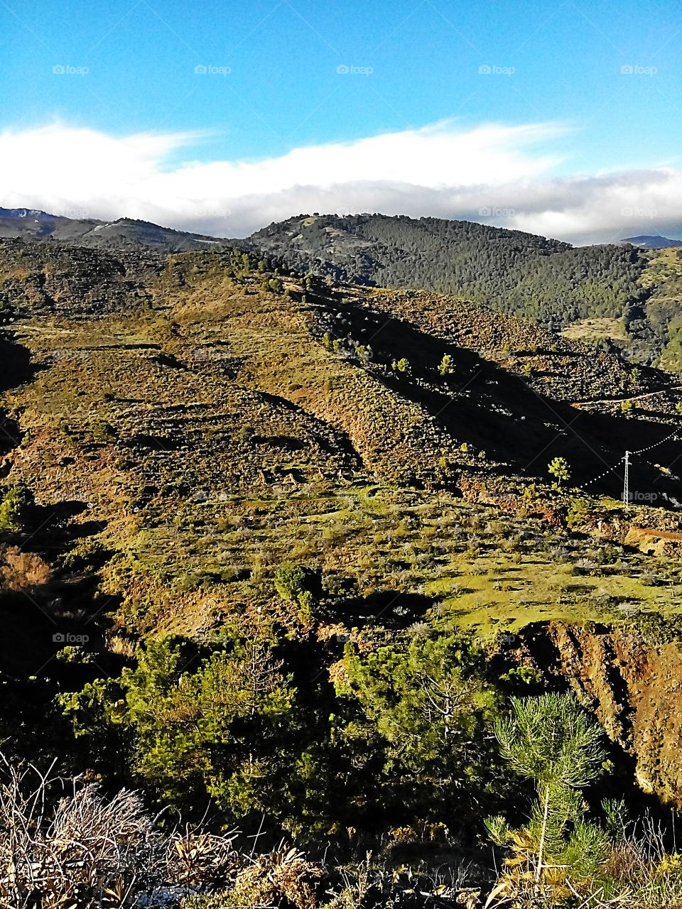 Mountains of Tolox,  Andalucia . Mountains of Tolox, Andalucia 