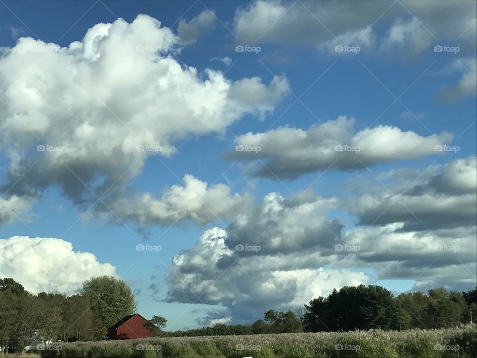 Clouds over the Farm