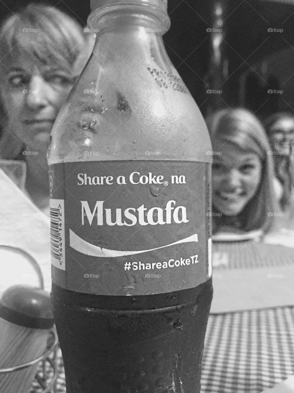 Mustafa . Share a coke with mustafa 