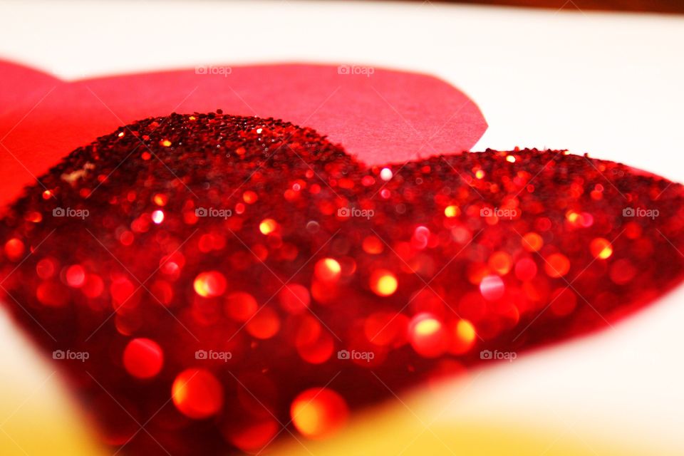 Red glitter 