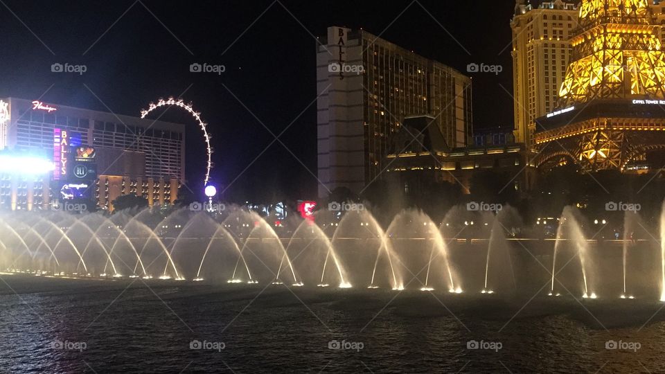 Las Vegas Bellagio Fountain