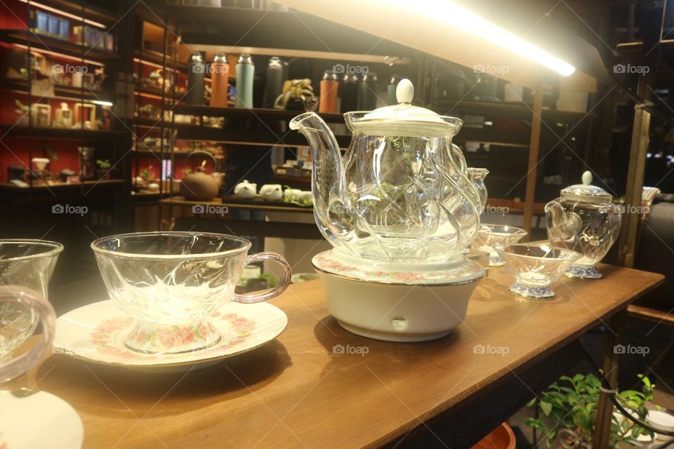 glass tea set