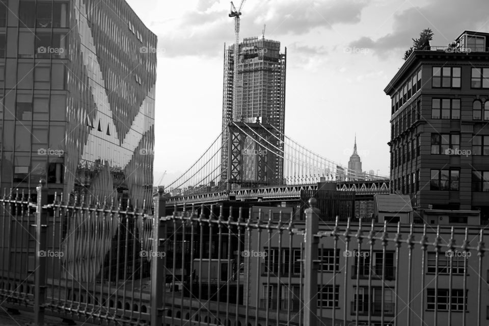 BW NY Building Skyscraper