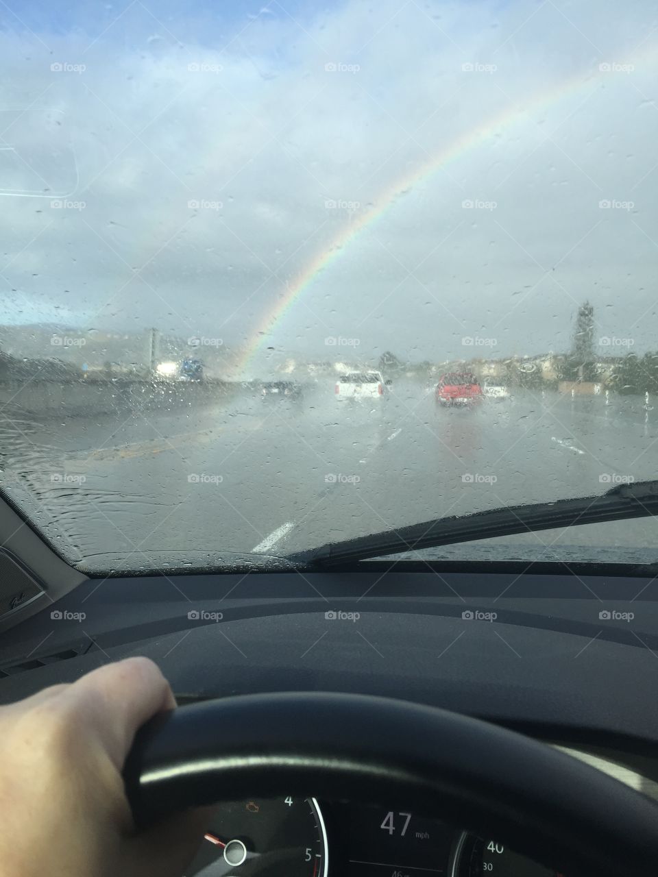 When it rains in Southern California 