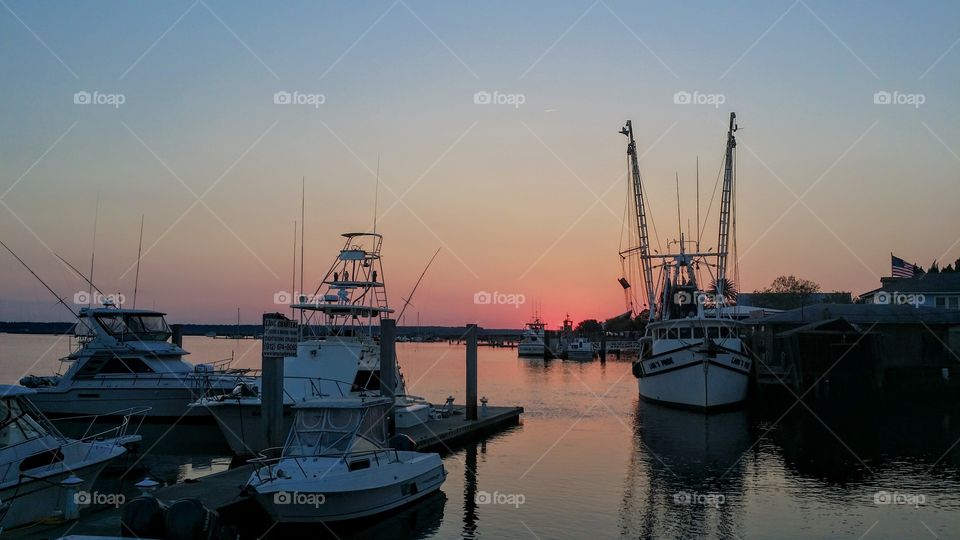 Sunset at the Pier