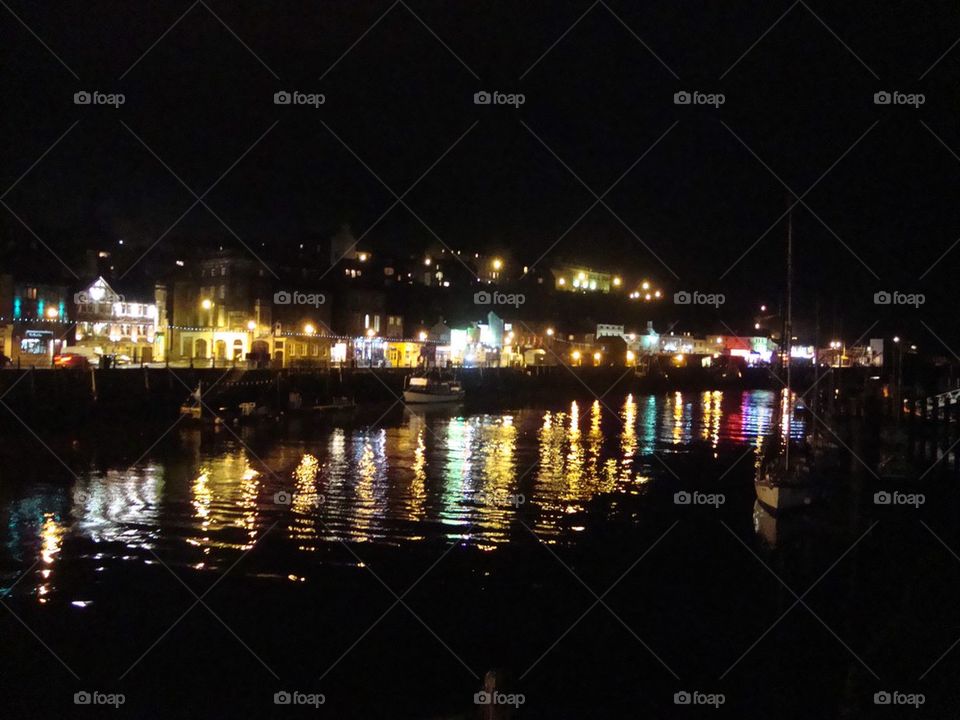 Christmas Harbour Lights