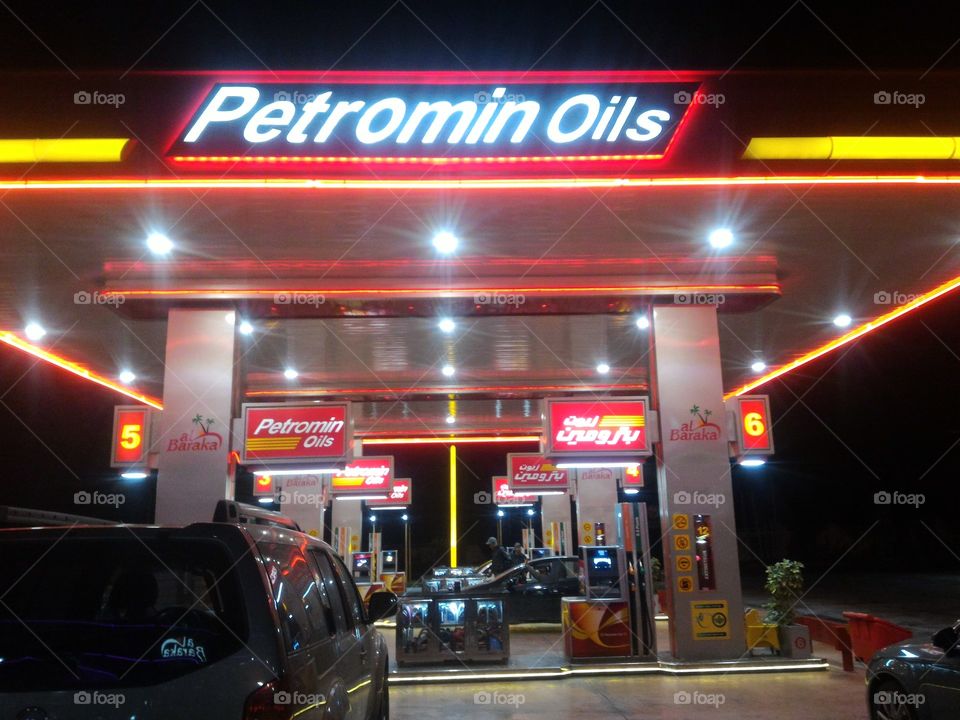 petromin fuel station