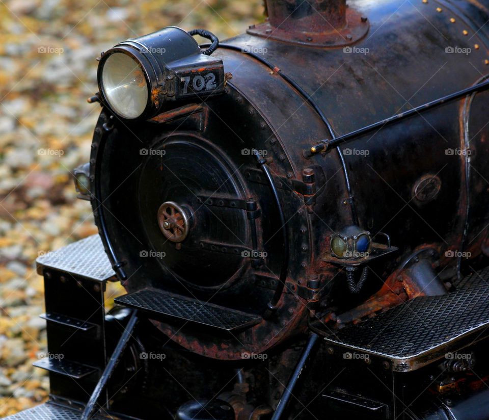 A model steam train