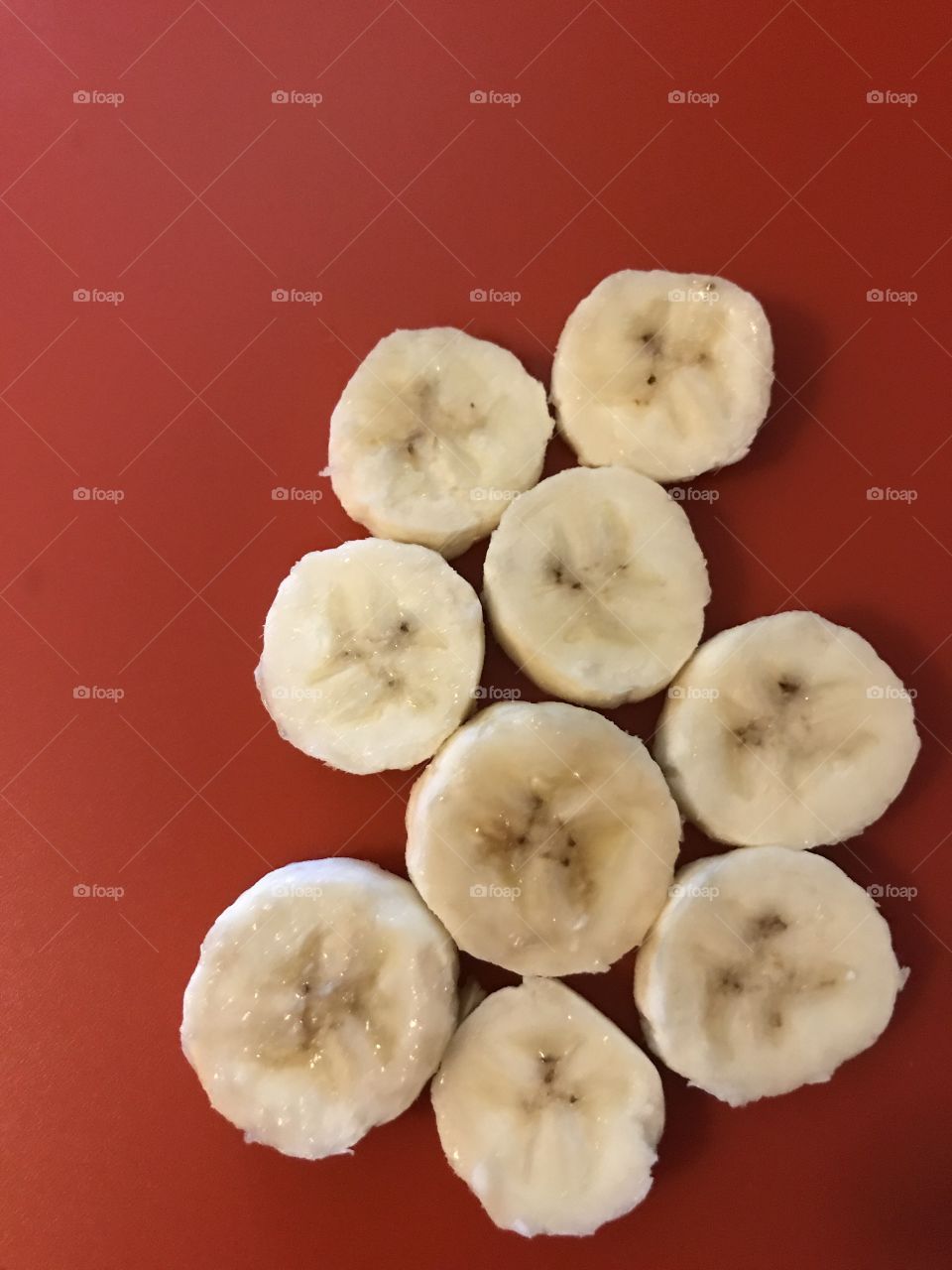 Banana slice circles