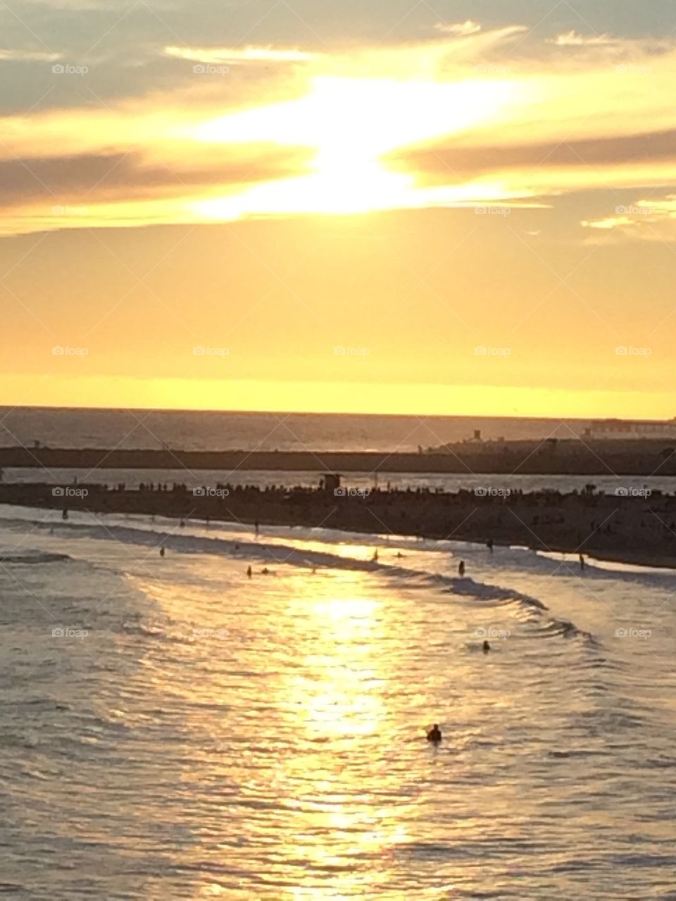 Sunset in Corona Del Mar