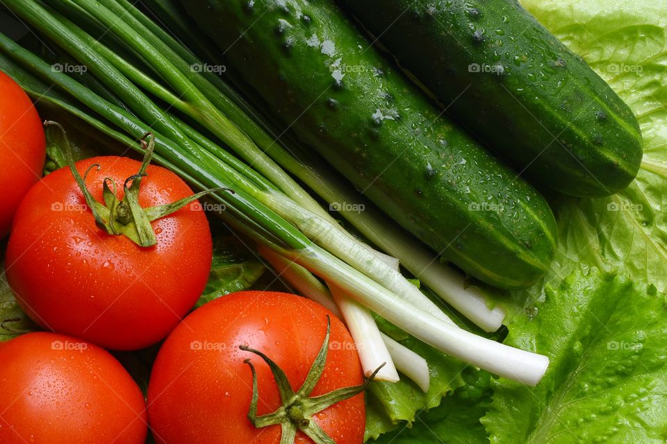 Fresh vegetables 