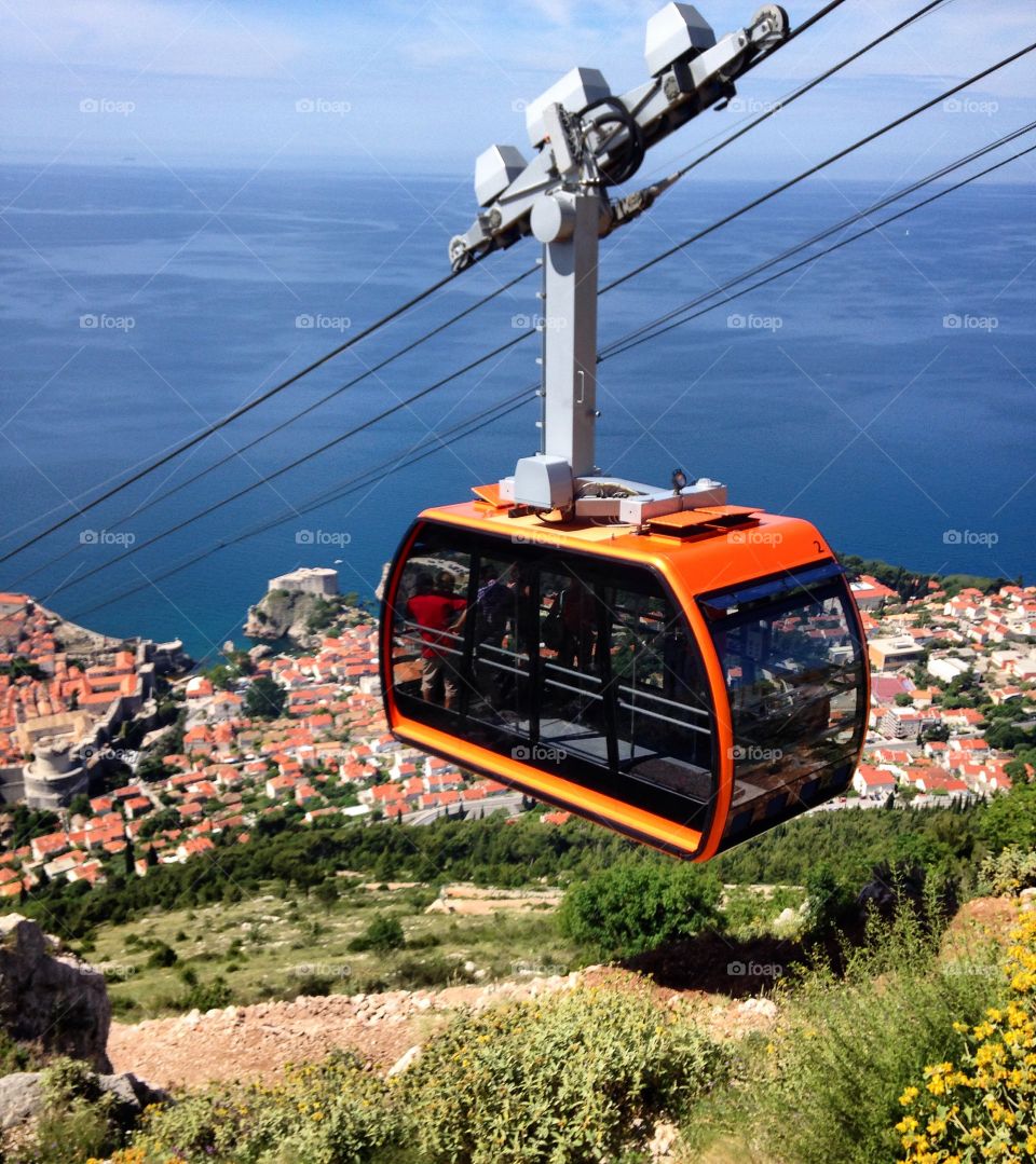 Dubrovnik cable car 