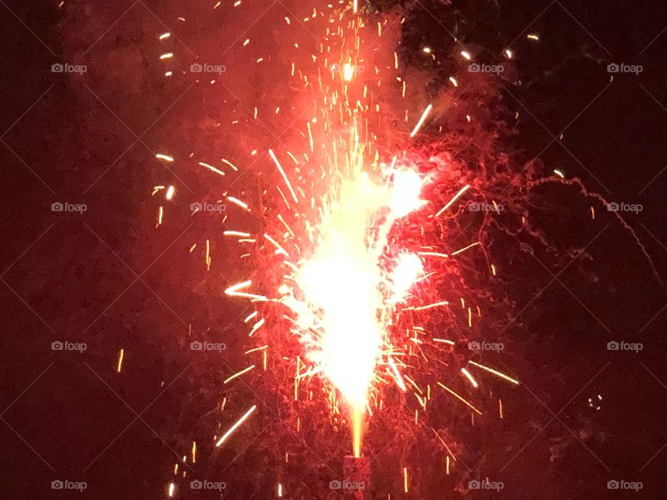 Pretty fireworks