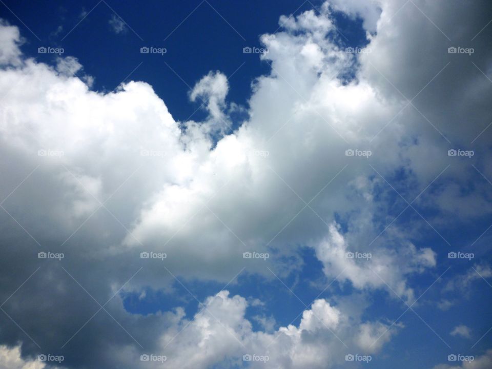 sky texture. blue sky as texture and background