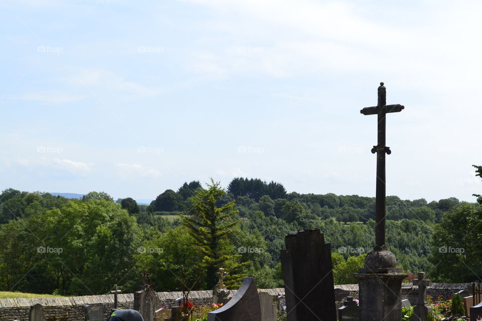 The end.. Frence cemetery.