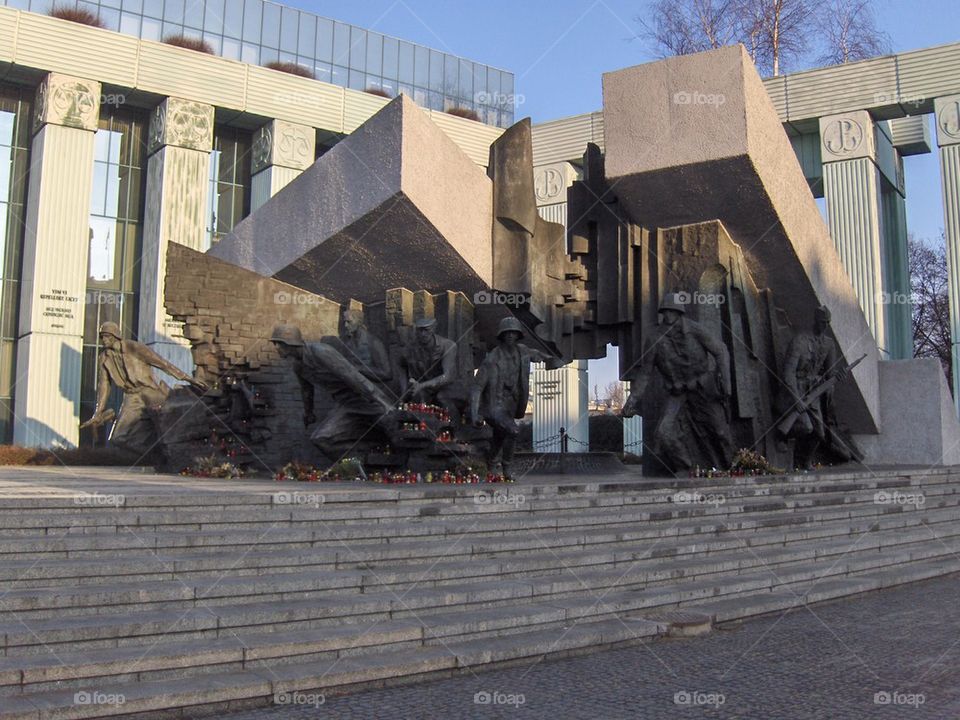 War monument Warsaw