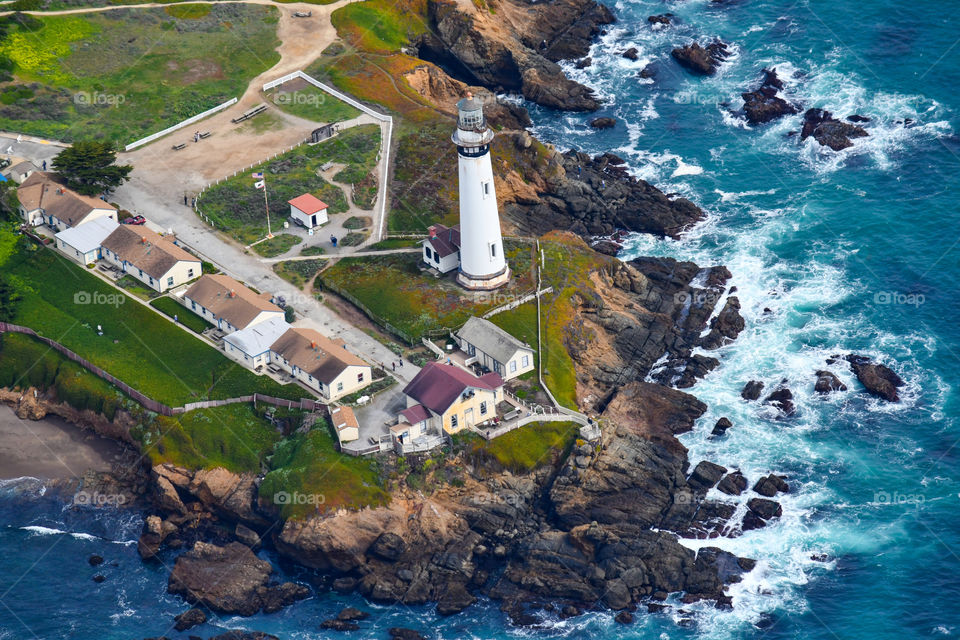 coastal living and a view of this lighthouse.