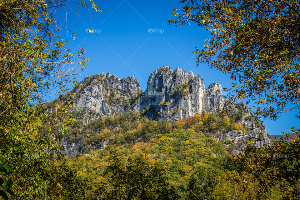 Seneca Rocks, WV in October