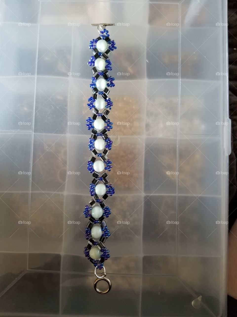 Jade beaded bracelet I made