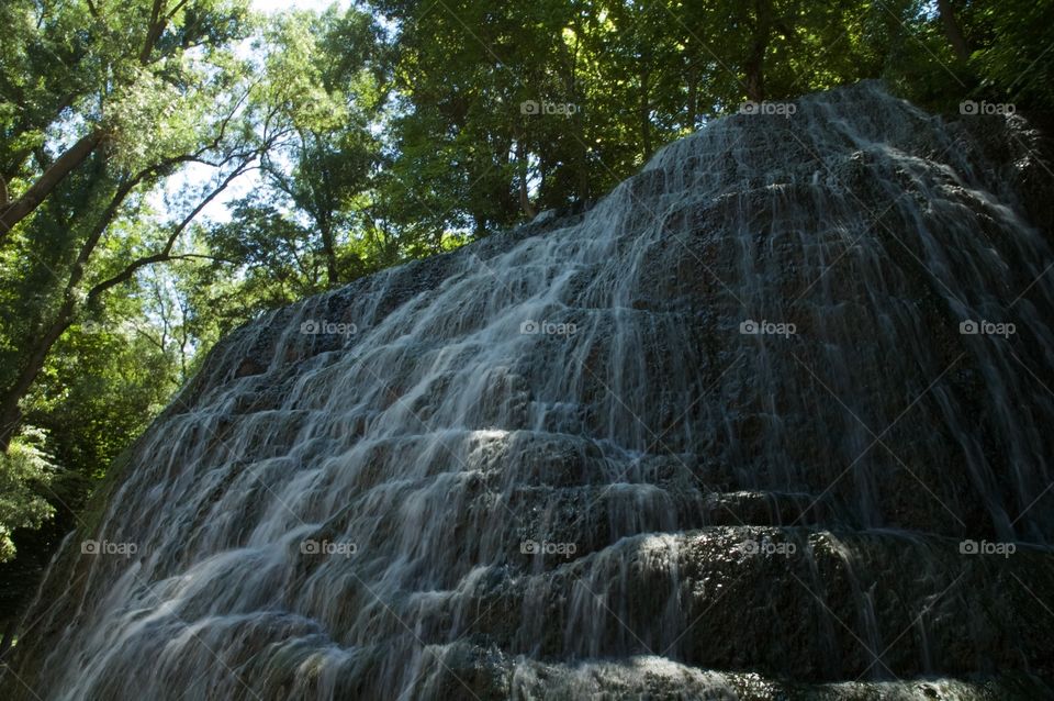 Rock cascade